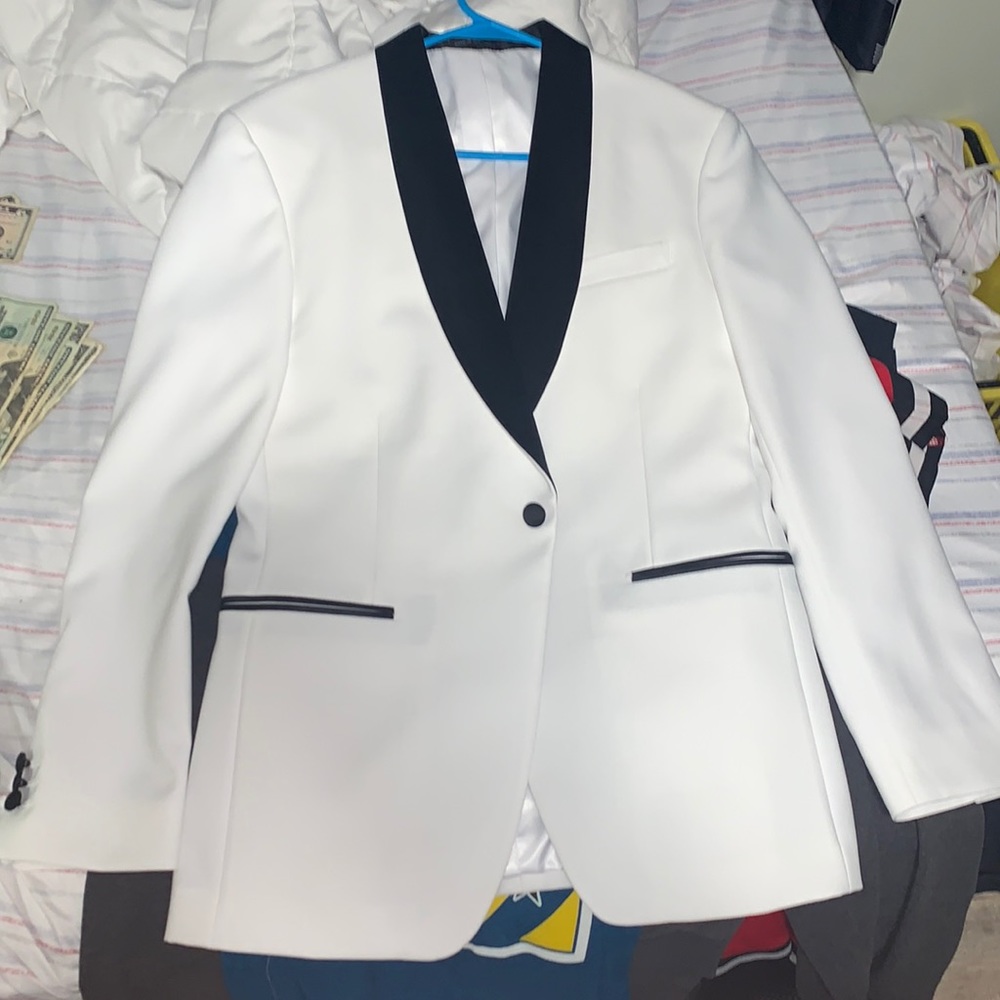 white blazer